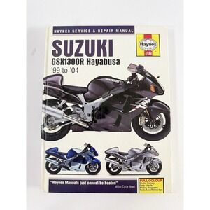 1999-2013 Suzuki Hayabusa Busa HAYNES SERVICE & REPAIR MANUAL 4184